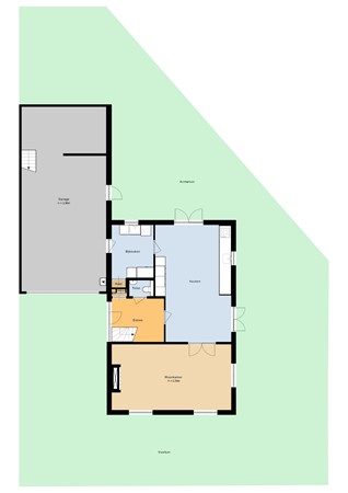 Floorplan - De Wiek 23, 3774 SH Kootwijkerbroek